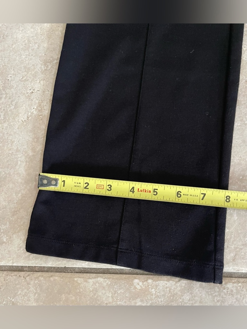 VTG Simply Noelle Pull-On, Elastic Waist, Black Pants, Size S/M 8-10 - Picture 4 of 7